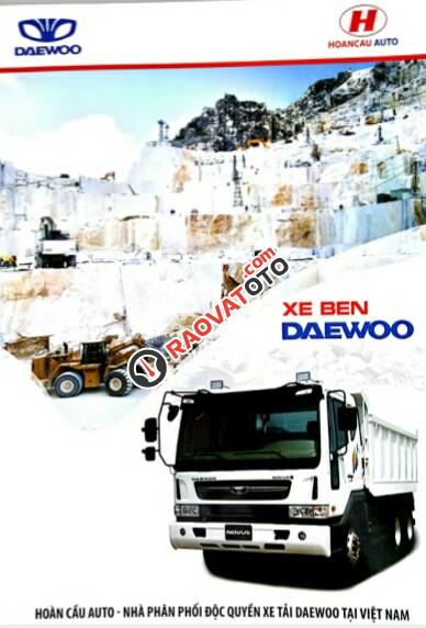 Đại lý xe Ben Daewoo 3 chân tại Hà Nội, 15 tấn nhập khẩu-1