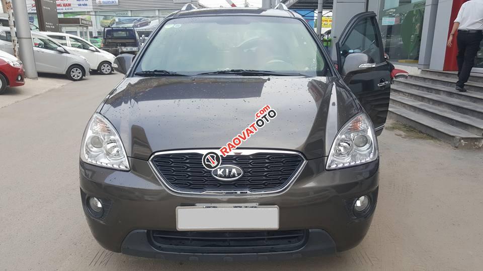 Cần bán xe Kia Carens 2012 tự động, màu nâu titan-0