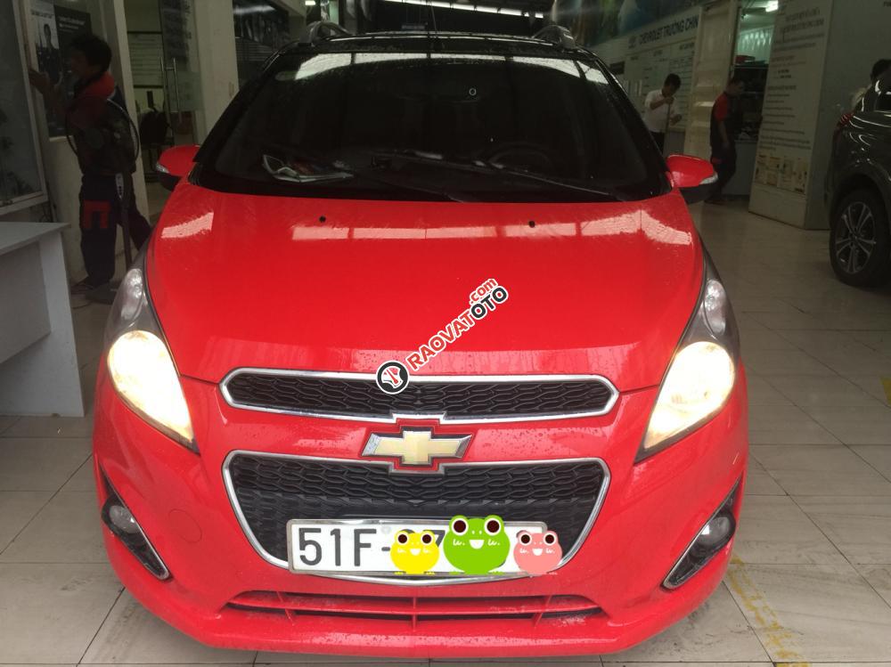 Cần bán Chevrolet Spark LT đời 2015, màu đỏ, xe nhập-1