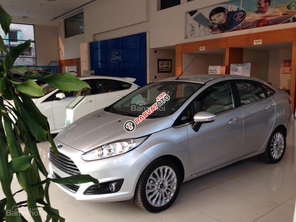 Ninh Bình Ford bán Ford Fiesta 1.5 Titanium Sedan năm 2018, màu bạc, hỗ trợ giá tốt. L/h 0974286009-0