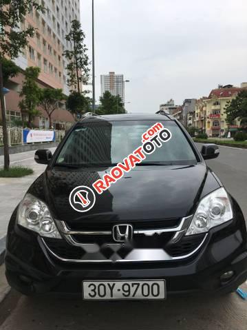 Bán xe Honda CR V 2.0AT đời 2010, màu đen, xe nhập, 610tr-2