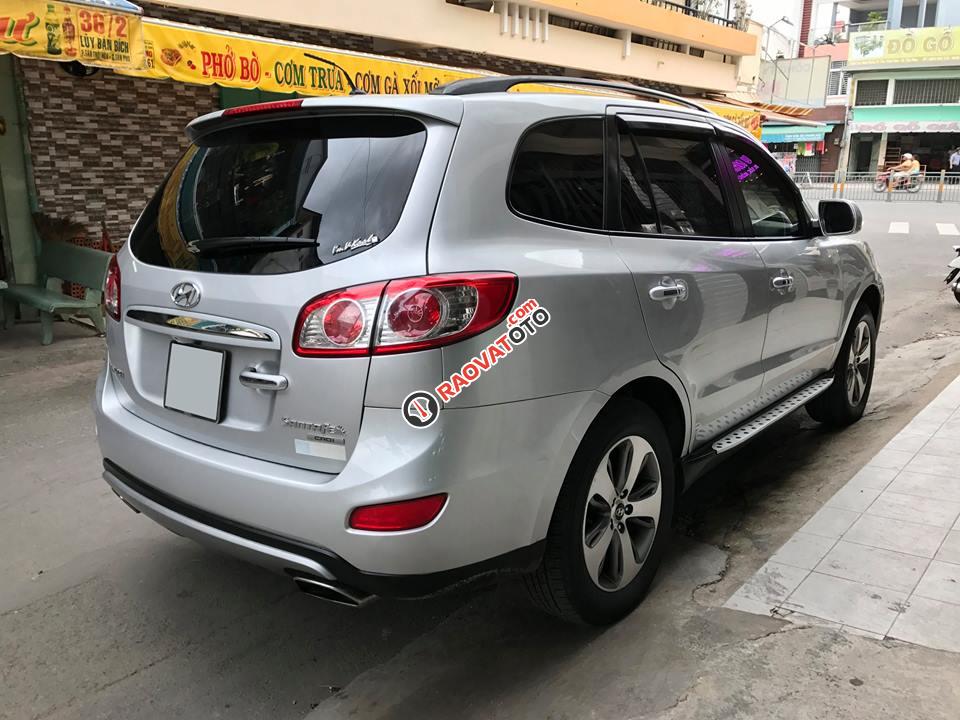 Bán Hyundai Santa Fe màu bạc 2012, máy dầu, full option, số tự động nhập khẩu-3
