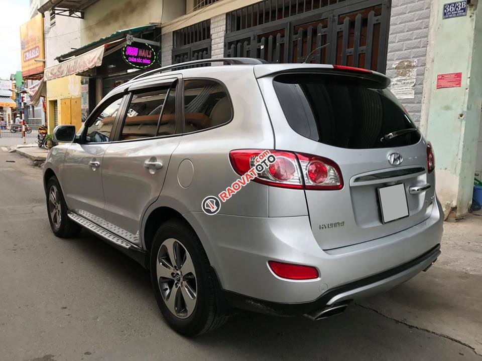 Bán Hyundai Santa Fe màu bạc 2012, máy dầu, full option, số tự động nhập khẩu-9