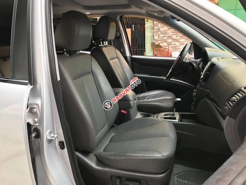 Bán Hyundai Santa Fe màu bạc 2012, máy dầu, full option, số tự động nhập khẩu-6