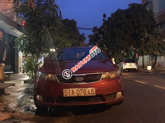 Bán Kia Forte AT sản xuất 2013, màu đỏ chính chủ, giá chỉ 410 triệu-0