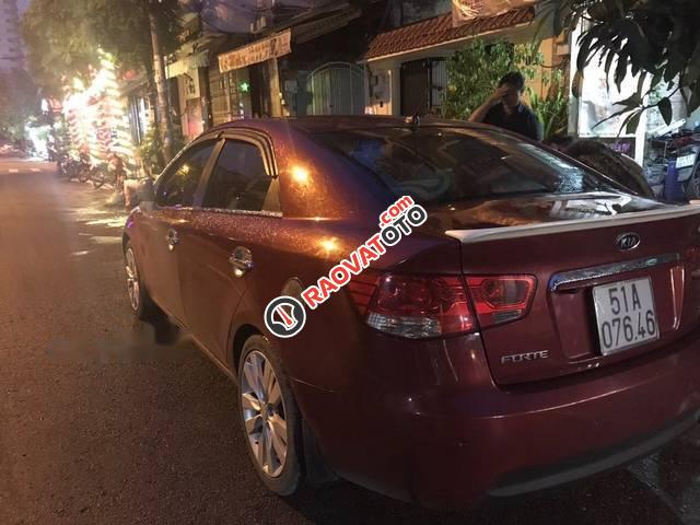 Bán Kia Forte AT sản xuất 2013, màu đỏ chính chủ, giá chỉ 410 triệu-2