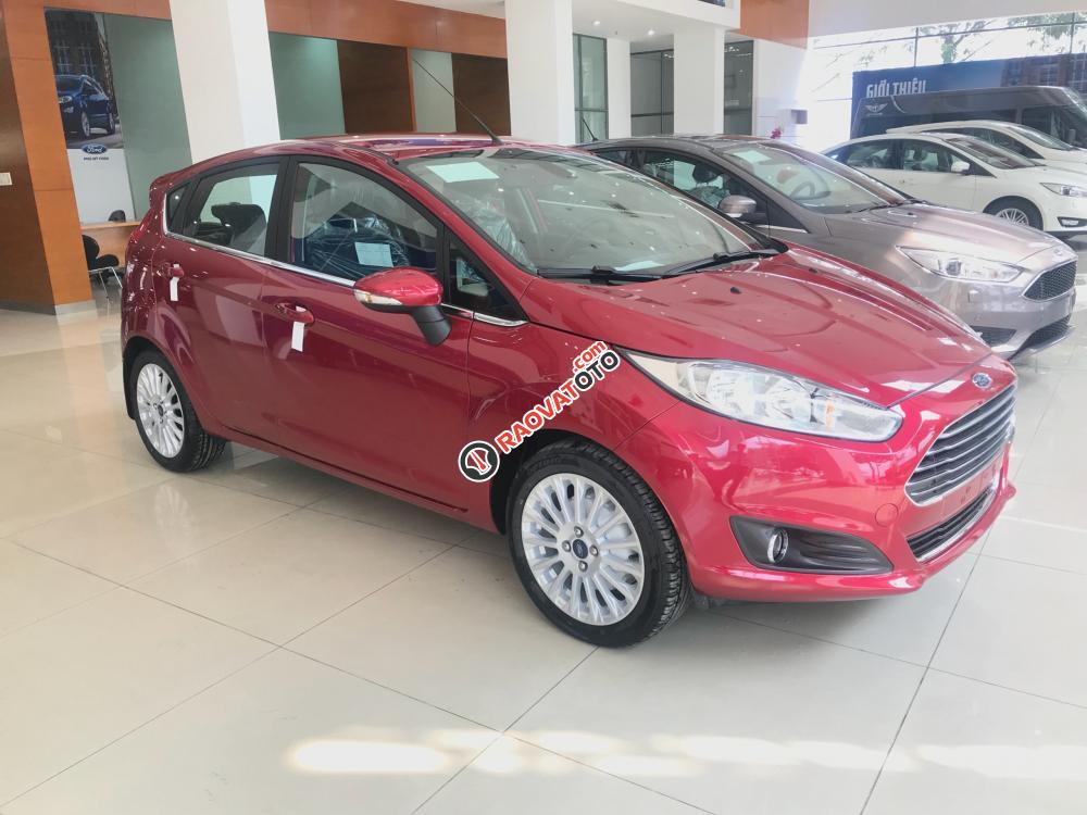 Bán Ford Fiesta Sport, film cách nhiệt - Camera lùi - Màn hình cảm ứng - Vietmap dẫn đường - Camera hành trình-0