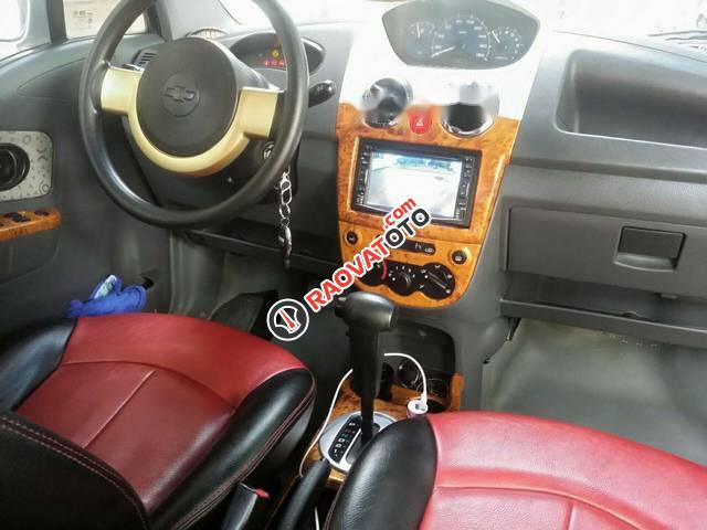 Cần bán Chevrolet Spark AT năm 2009, màu bạc chính chủ-1