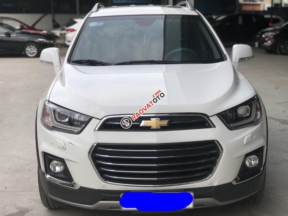 Bán xe Chevrolet Captiva Revv 2.4 đời 2016, màu trắng-0