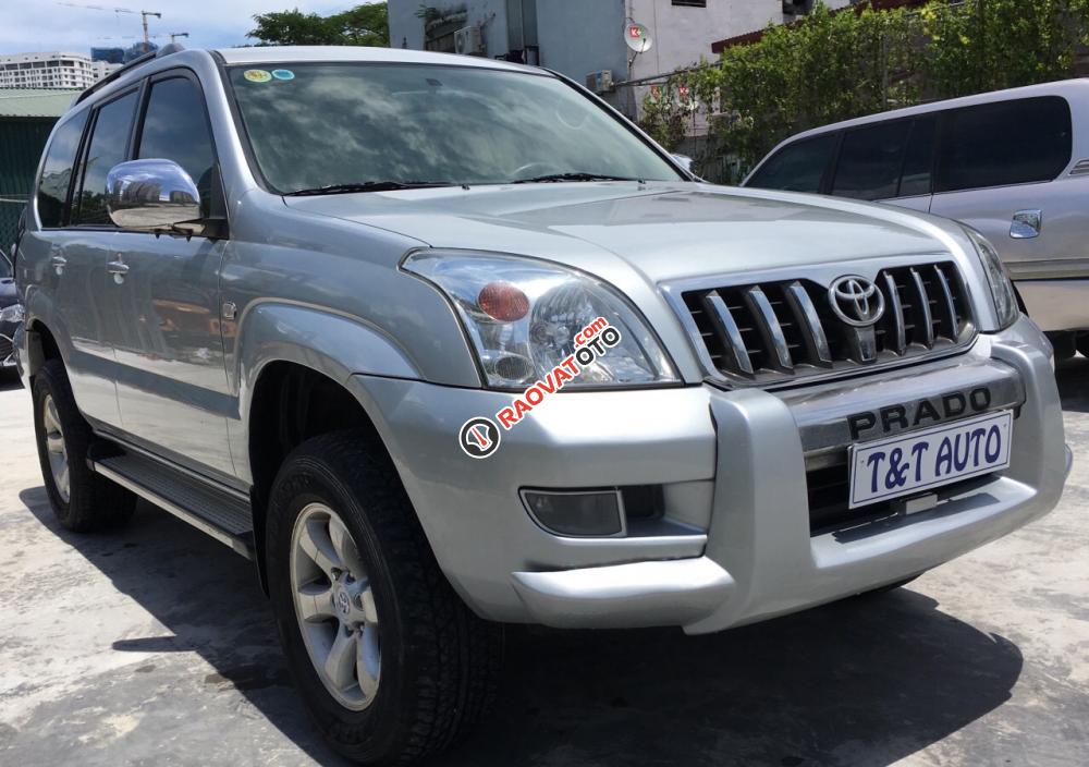 Bán Toyota Prado GX đời 2007, màu bạc, nhập khẩu-1