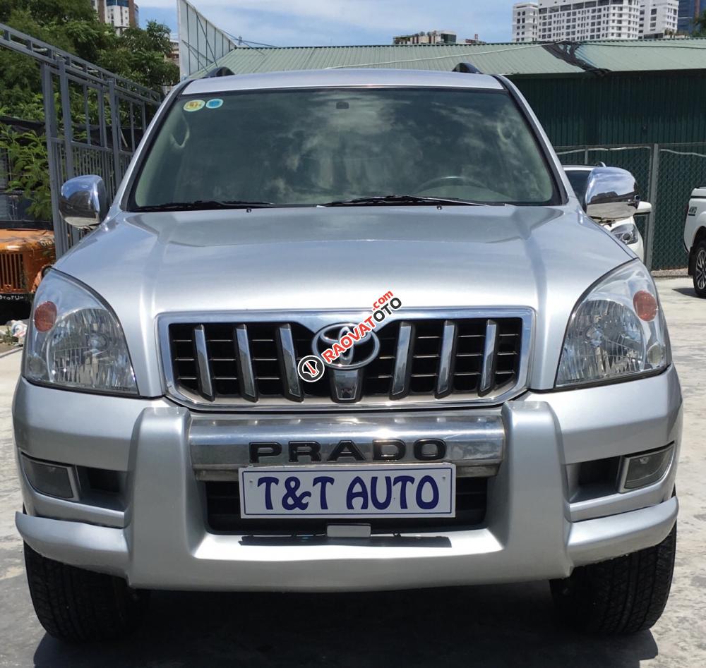 Bán Toyota Prado GX đời 2007, màu bạc, nhập khẩu-0