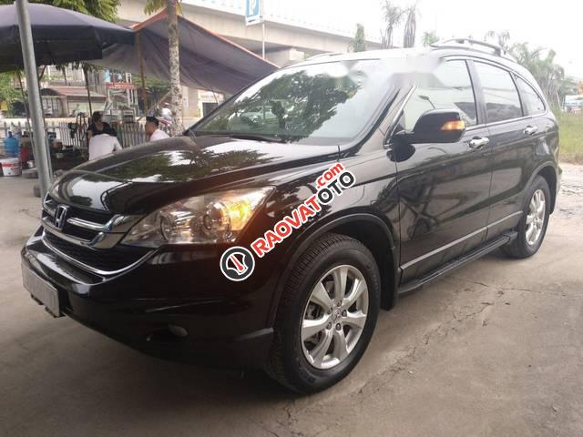 Bán Honda CR V 2.0 đời 2010, màu đen, nhập khẩu nguyên chiếc-3