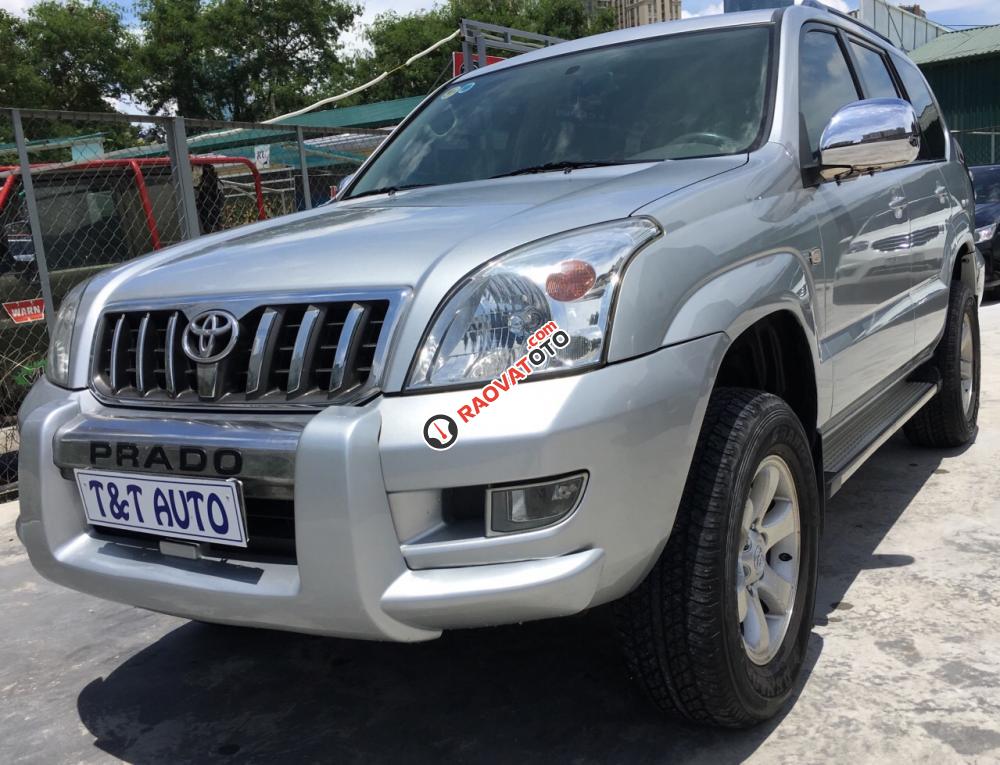 Bán Toyota Prado GX đời 2007, màu bạc, nhập khẩu-5