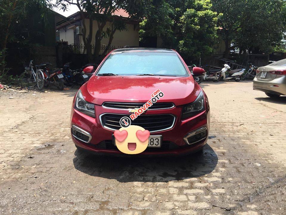 Bán Chevrolet Cruze 1.8AT đời 2016, màu đỏ-0