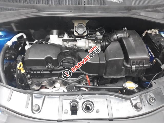 Bán Kia Morning SX AT đời 2011, màu xanh lam số tự động-1