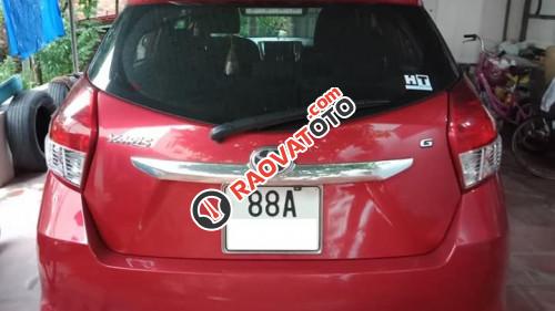 Cần bán gấp Toyota Yaris 1.3 AT năm 2015, màu đỏ, nhập khẩu  -1