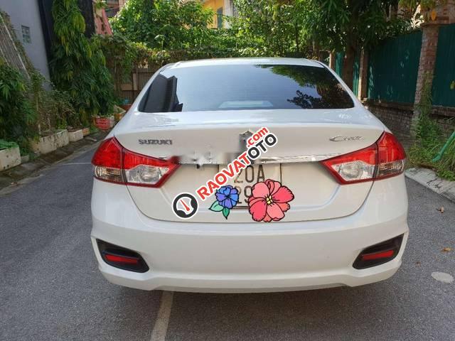 Cần bán Suzuki Ciaz 1.4AT đời 2017, màu trắng, xe nhập số tự động-0