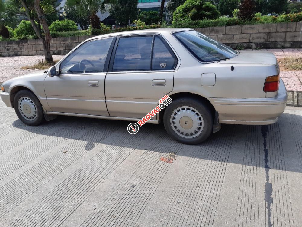 Bán Honda Accord Ex năm 1991, màu vàng, xe nhập-2