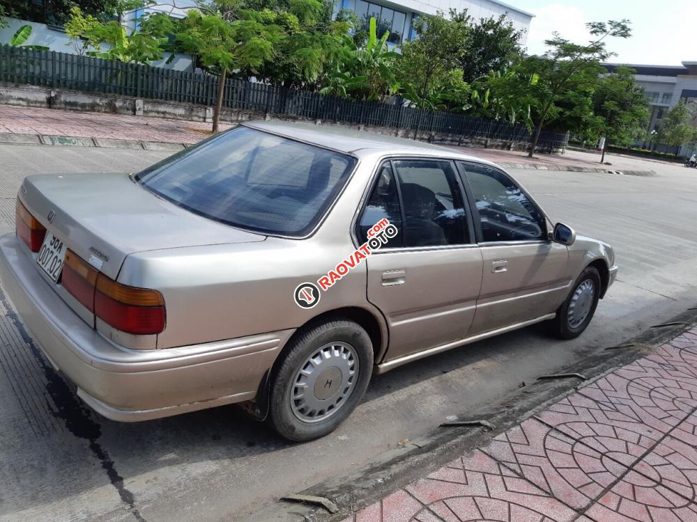 Bán Honda Accord Ex năm 1991, màu vàng, xe nhập-3