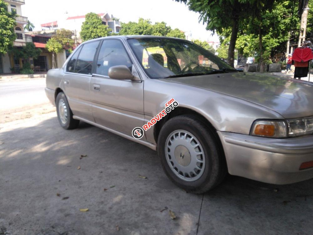 Bán Honda Accord Ex năm 1991, màu vàng, xe nhập-6