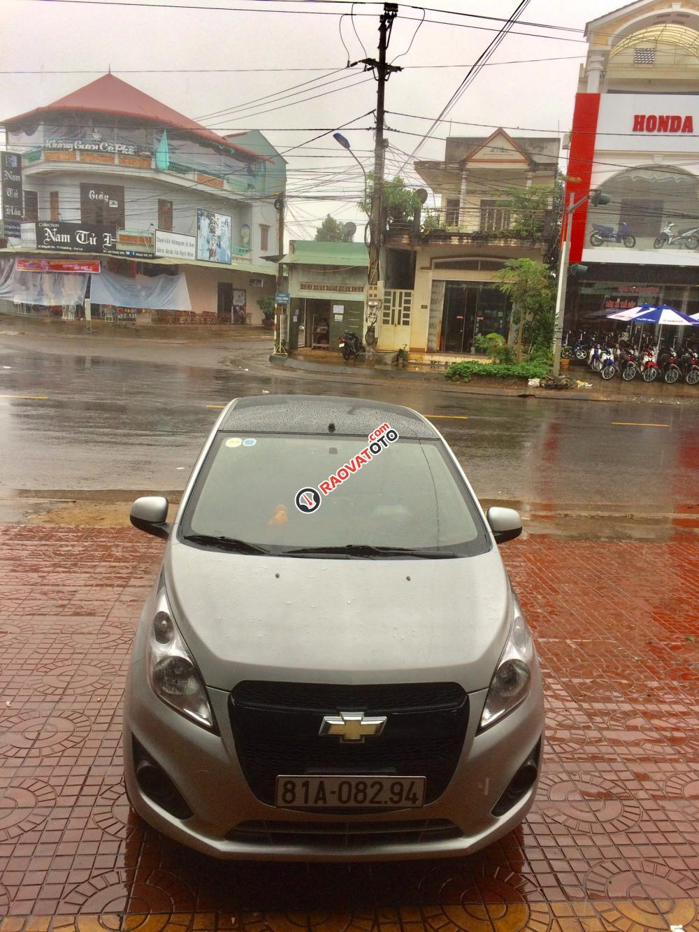 Cần bán Chevrolet Spark LS sản xuất năm 2015, màu bạc, nhập khẩu-0