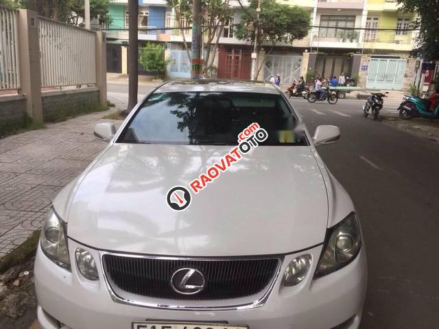 Bán Lexus GS 300H đời 2005, màu trắng xe gia đình-0