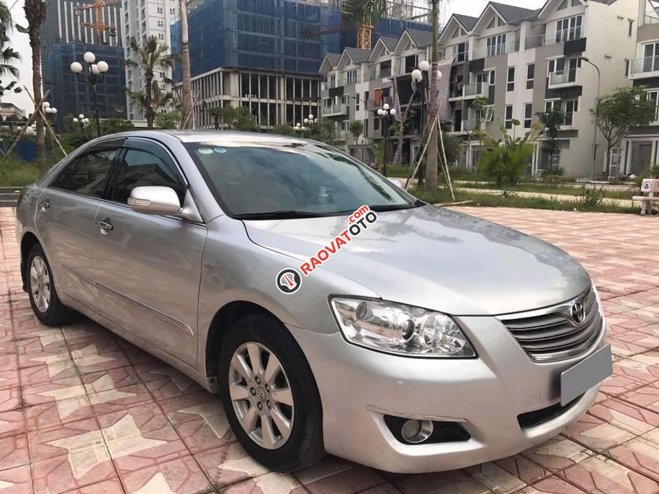 Lên đời xe nên cần bán xe Camry 2008 AT màu bạc bản full-7