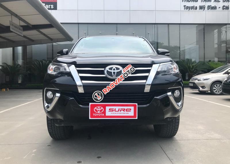 Bán ô tô Toyota Fortuner V 4X2AT 2017 - Màu đen-0
