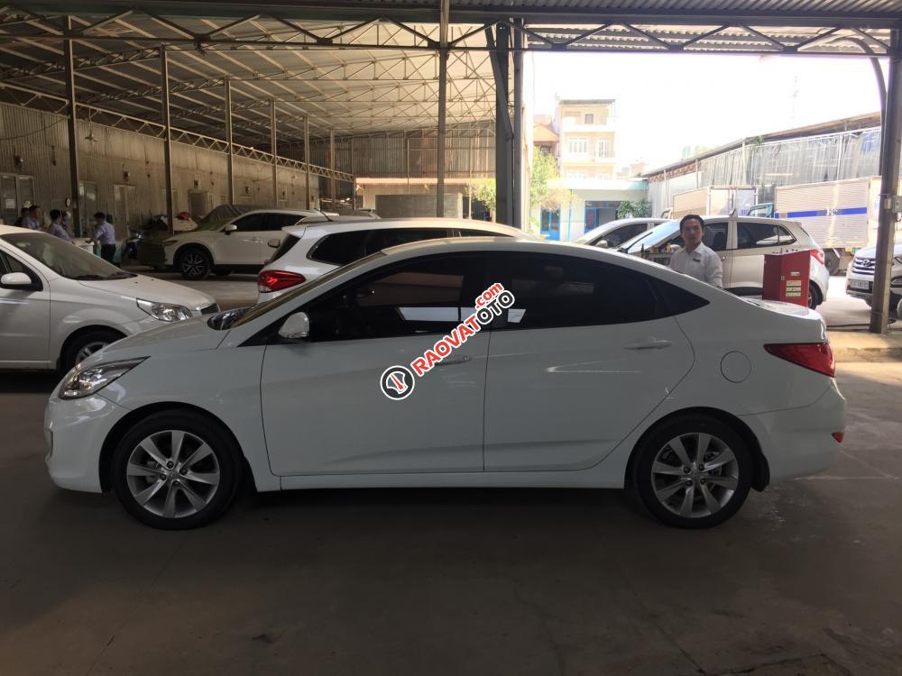 Bán Hyundai Accent 1.4MT 2015, màu trắng, đúng chất, giá TL, hỗ trợ góp-1