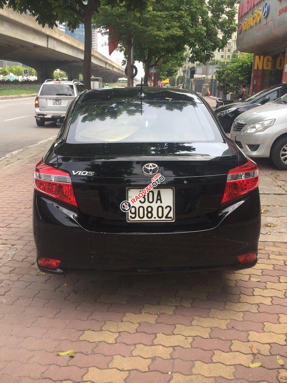 Bán Toyota Vios J năm sản xuất 2015, màu đen, xe đẹp từng con ốc-1