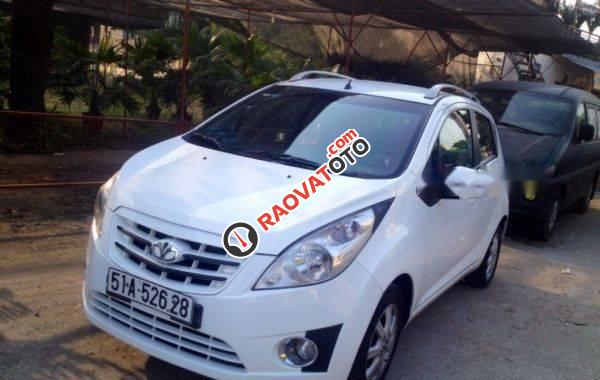 Cần bán xe Daewoo Matiz Groove 2010, màu trắng đẹp như mới, giá tốt-0