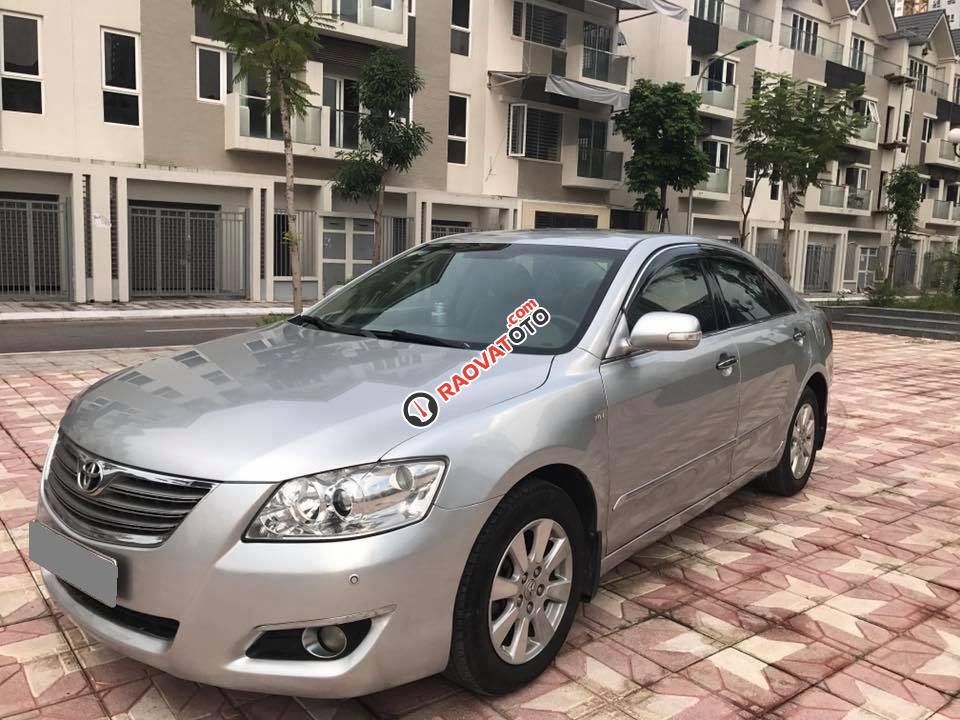 Lên đời xe nên cần bán xe Camry 2008 AT màu bạc bản full đẹp-9