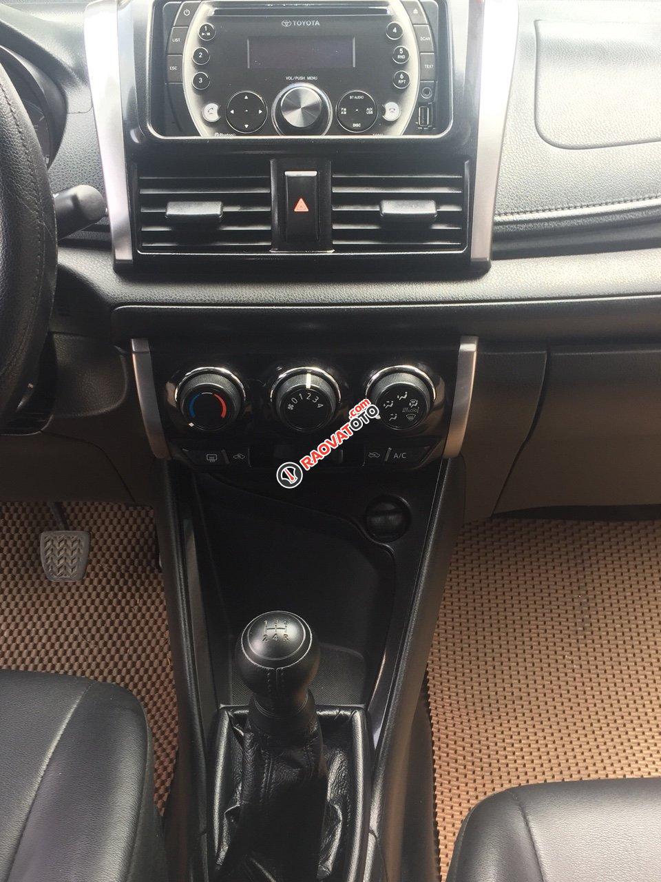 Bán Toyota Vios J năm sản xuất 2015, màu đen, xe đẹp từng con ốc-2