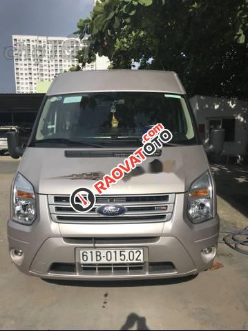 Bán Ford Transit LX máy dầu, 16 chỗ, màu hồng phấn, đời cuối 2015-2