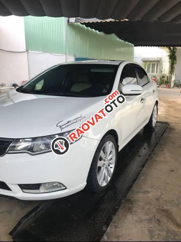 Bán Kia Forte 1.6 AT 2012, màu trắng xe gia đình, giá chỉ 420 triệu-3