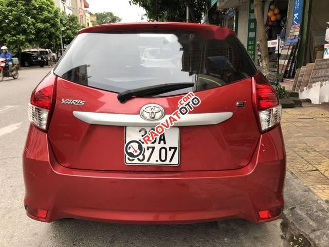 Bán xe Toyota Yaris E năm 2014, màu đỏ  -0