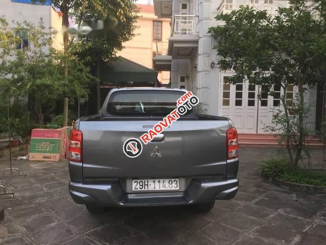 Bán ô tô Mitsubishi Triton GLS sản xuất năm 2016, màu xám chính chủ giá cạnh tranh-0