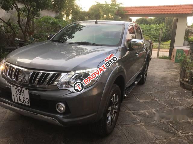 Bán ô tô Mitsubishi Triton GLS sản xuất năm 2016, màu xám chính chủ giá cạnh tranh-3