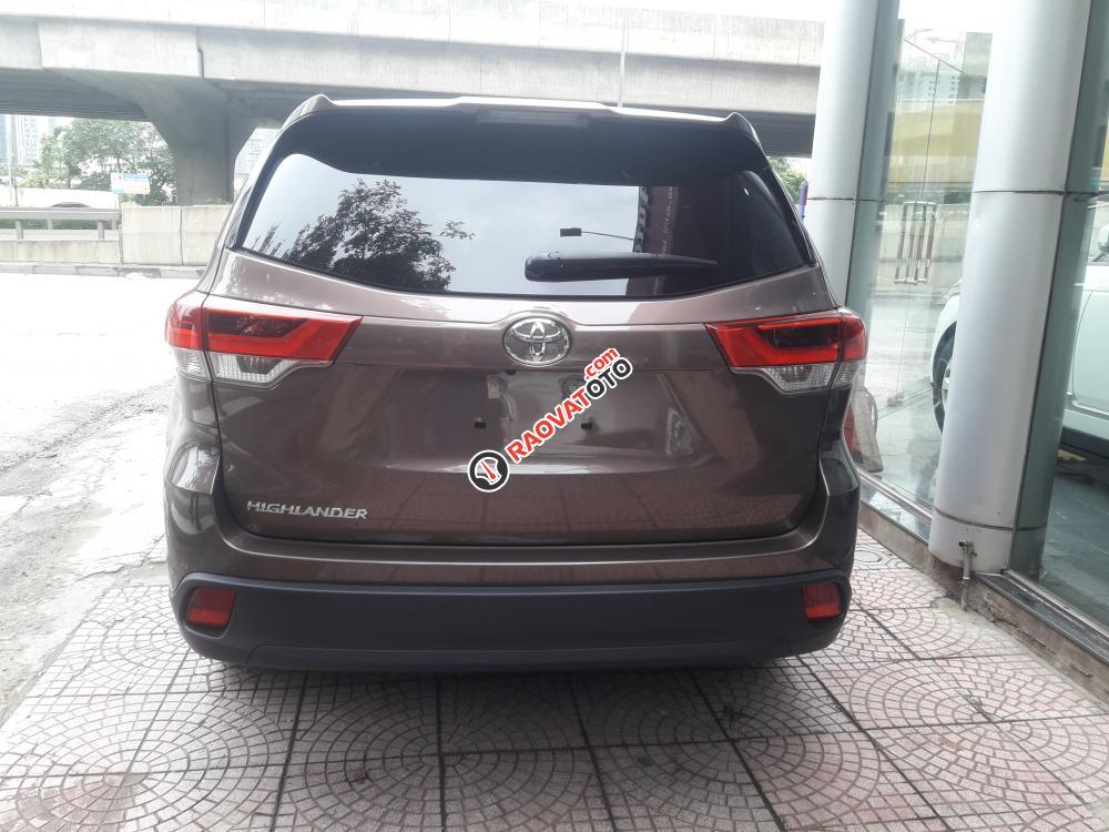 Bán Toyota Highlander đời 2017, màu nâu, nhập khẩu-11