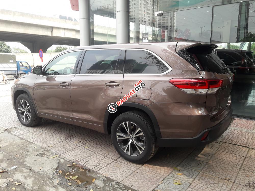 Bán Toyota Highlander đời 2017, màu nâu, nhập khẩu-13