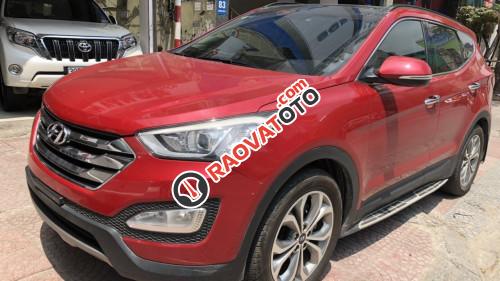 Bán xe cũ Hyundai Santa Fe 2.4 AT đời 2016, màu đỏ-4