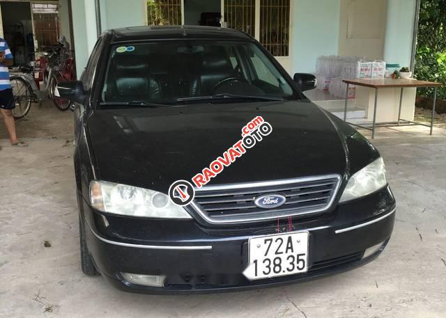 Bán Ford Mondeo 2.5 V6 sản xuất 2003, màu đen số tự động  -2