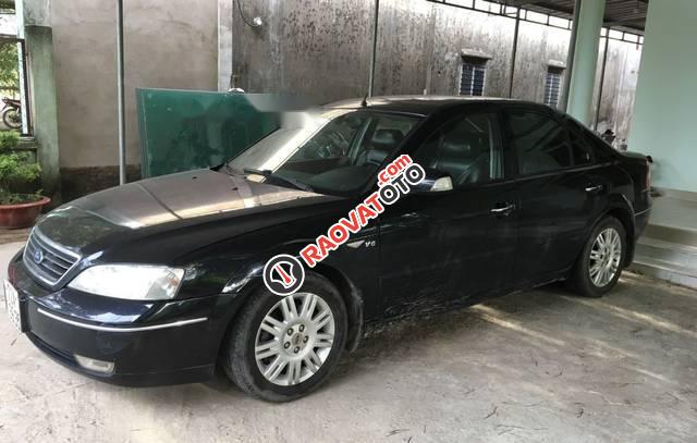 Bán Ford Mondeo 2.5 V6 sản xuất 2003, màu đen số tự động  -1