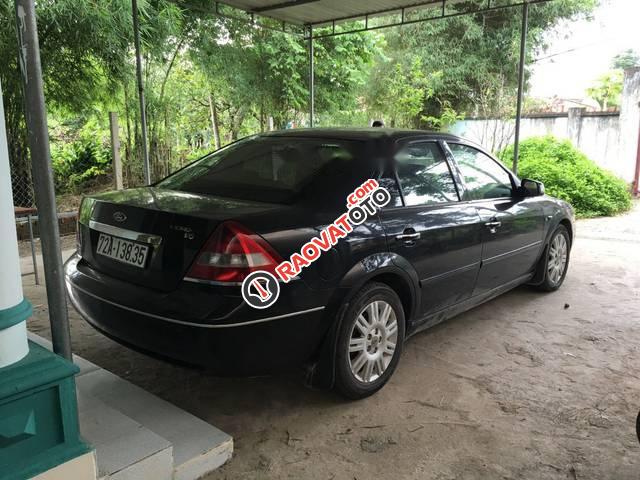 Bán Ford Mondeo 2.5 V6 sản xuất 2003, màu đen số tự động  -0