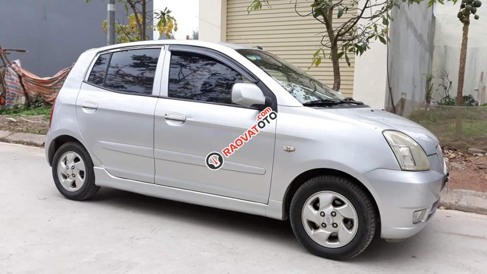Cần bán Kia Morning SLX sản xuất 2004, màu bạc, nhập khẩu nguyên chiếc-2