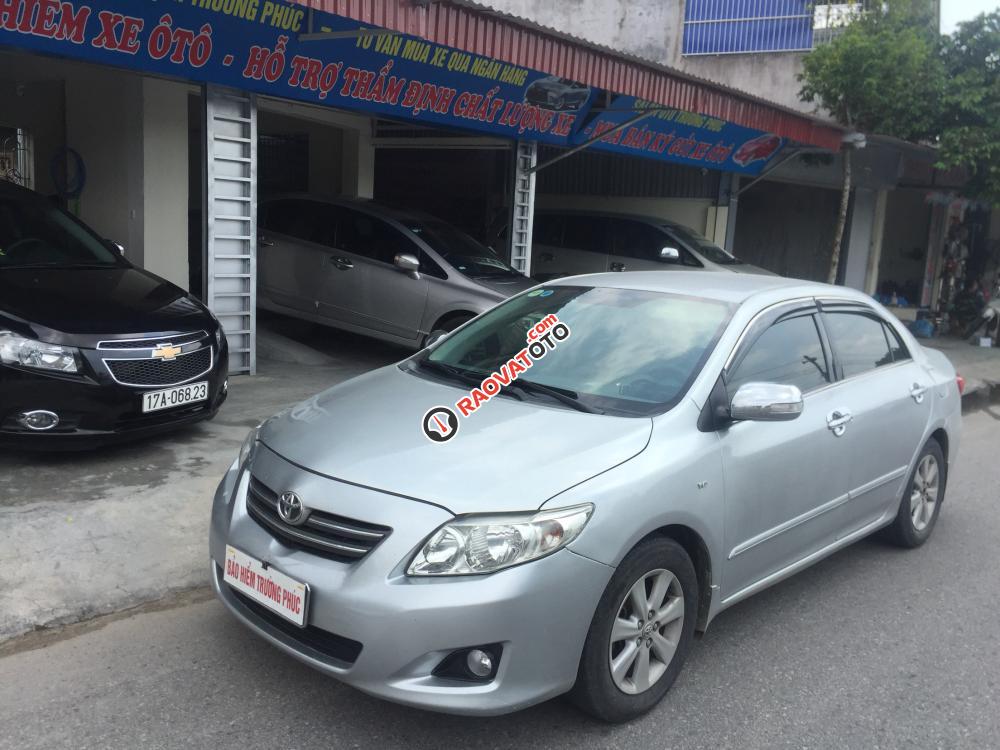 Bán xe Toyota Corolla altis 1.8 đời 2009, màu bạc  -1