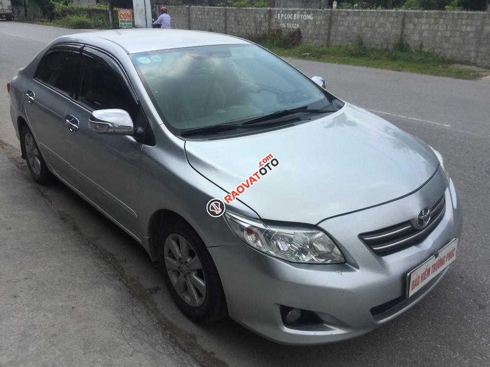 Bán xe Toyota Corolla altis 1.8 đời 2009, màu bạc  -4