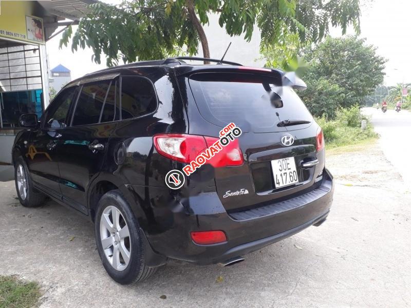 Bán Hyundai Santa Fe SLX 2008, màu đen, xe máy dầu-2
