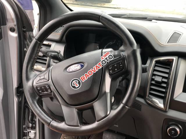 Bán Ford Ranger Wildtrack 3.2 đời 2015, màu bạc-3