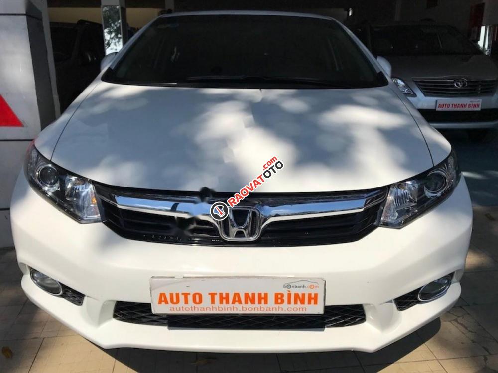 Bán Honda Civic 2.0 AT 2014, màu trắng-1